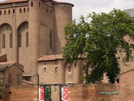 Museu de Toulouse Lautrec (Palau de la Berbie, antic palau episcopal). Font: Viquipèdia