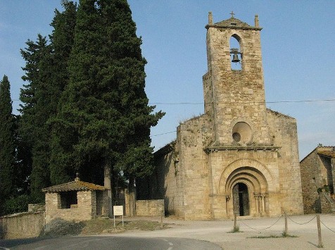 Església de Santa Maria de Porqueres. Font: Viquipèdia