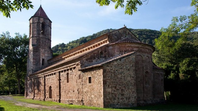 Antic monestir de Sant Joan les Fonts. Font: web de Turisme Garrotxa