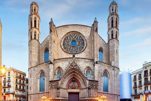 Exterior de la Basílica de Santa Maria del Mar. Font: elpuntavui.cat