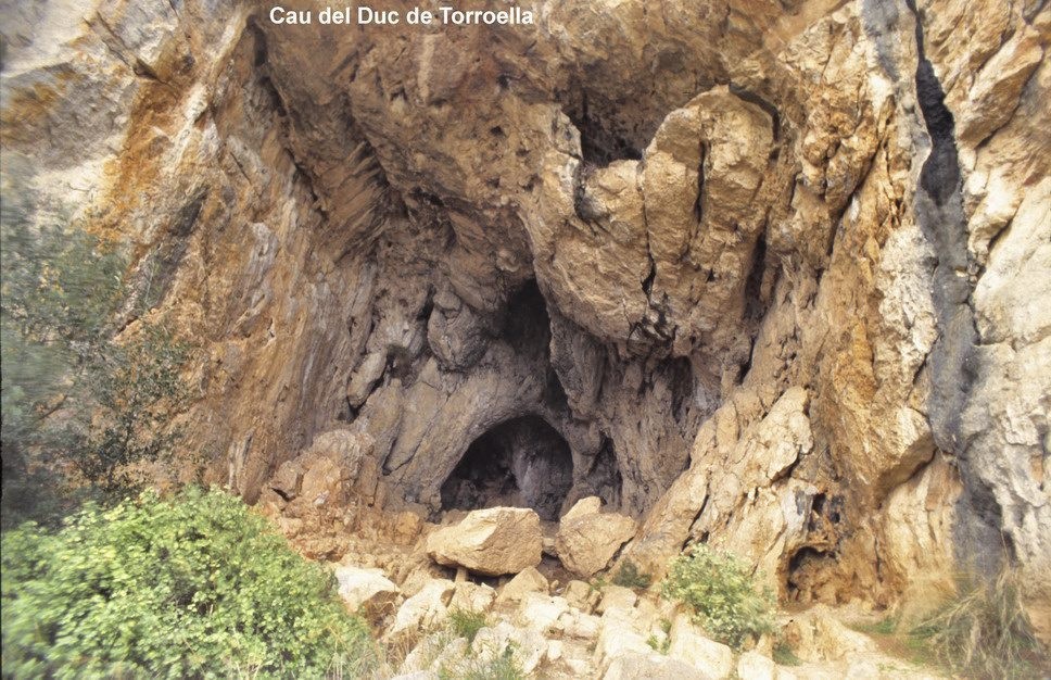 Cau del Duc de Torroella de Montgrí. Font: web del Parc Natural del Montgrí, les Illes Medes i el Baix Ter