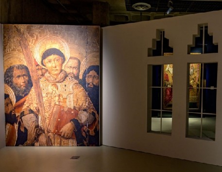 Exposició "Retorn a Granollers del retaule Gòtic de Sant Esteve"