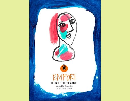 Cartell d'Elena Casadevall per al cicle Empori 2021. Font: castello.cat