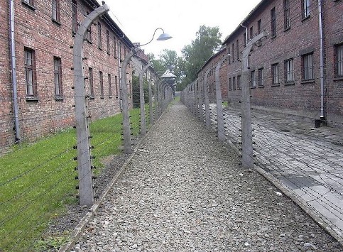 Interior d'Auschwitz. Font: Viquipèdia
