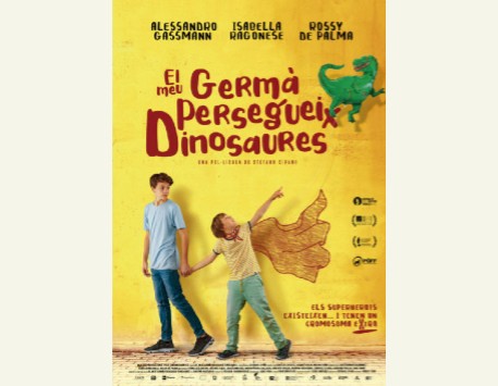 Cartell del film 'El meu germà persegueix dinosaures'