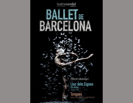 Cartell de l'espectacle del Ballet de Barcelona al Teatre Condal