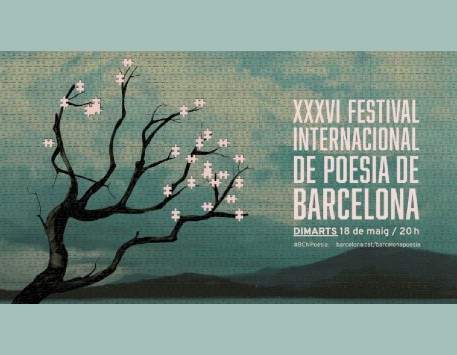 Cartell del Festival Internacional de Poesia de Barcelona