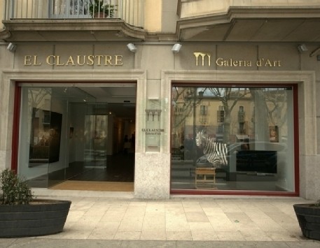Galeria d'Art el Claustre a la Rambla de Figueres. Font: laventanadelarte.es 