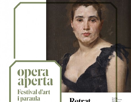 Fragment del cartell del festival Opera aperta (podeu veure'l ampliat a l'apartat "Enllaços")