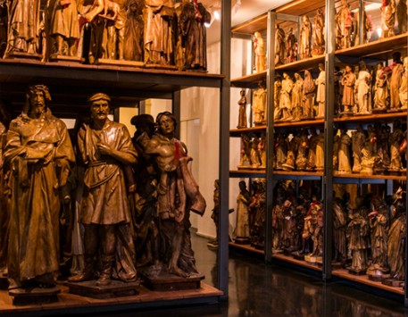 Museu dels Sants d'Olot (vista interior). Font: olotcultura.cat 