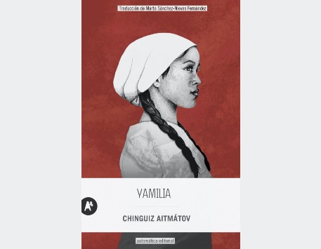 Portada de la novel·la 'Yamilia'. Imatge de la portada: Cristina González Esteban. Font: Web de l'Editorial Automática.  