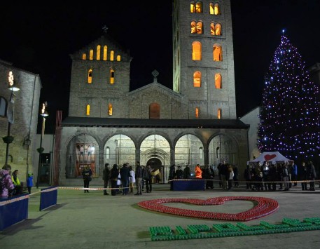 Nadal a Ripoll. Imatge manllevada del blog https://culturiaisocietatripolles.wordpress.com