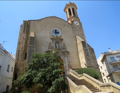 Església Parroquial de Sant Vicenç. Font: web de Turisme de Llançà 