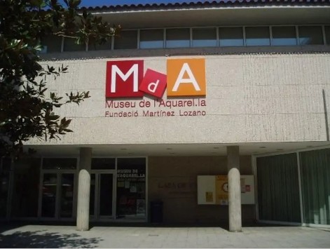 Museu de l'Aquarel·la-Fundació Josep Martínez Lozano. Font: visitllanca.cat