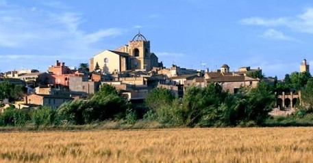 Vista de la vila de Peralada.  Font: femturisme.cat