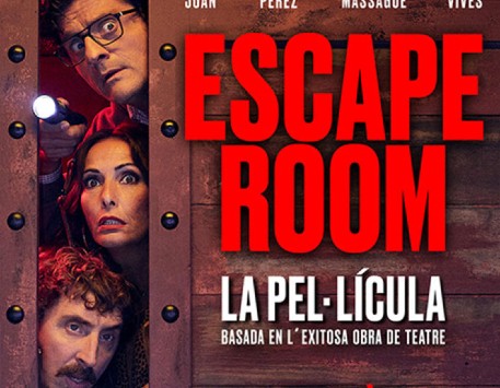 Fragment del cartell del film 'Escape Room. La pel·lícula' (podeu veure'l ampliat a l'apartat "Enllaços")