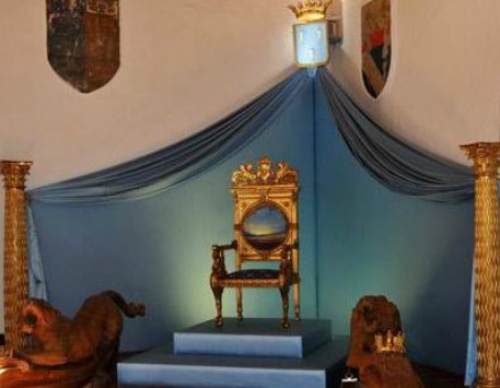 Interior del Castell Gala-Salvador Dalí de Púbol. Font: españaescultura.es