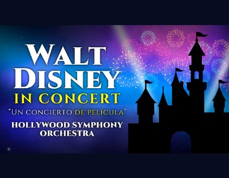 Cartell del concert "Walt Disney in concert"
