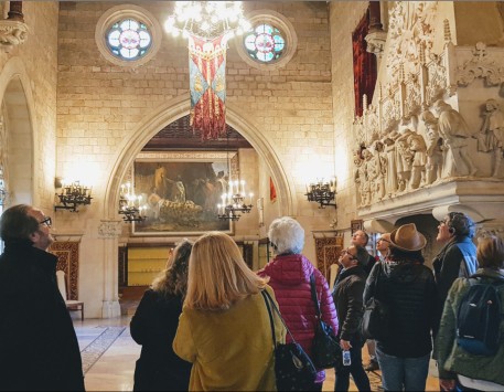 Visita al Castell de Santa Florentina de Canet de Mar