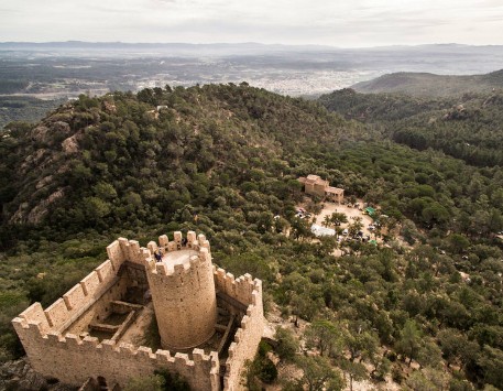 Castell de Farners. Font: web de l'Ajuntament (Turisme) 