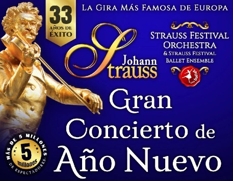 Johann Strauss Gran Concert d'Any Nou amb Ballet