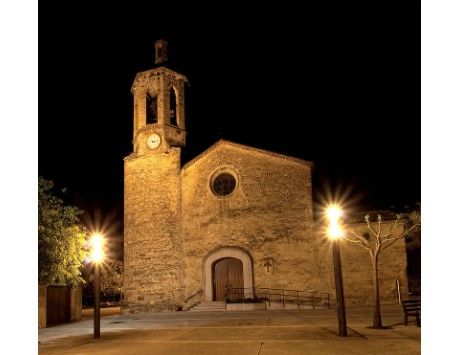 Església Parroquial de Sant Pere a Cornellà del Terri. Font: Viquipèdia