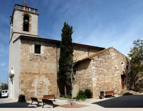 Església Parroquial de Sant Cebrià a Vilafant. Font: rostoll.cat 