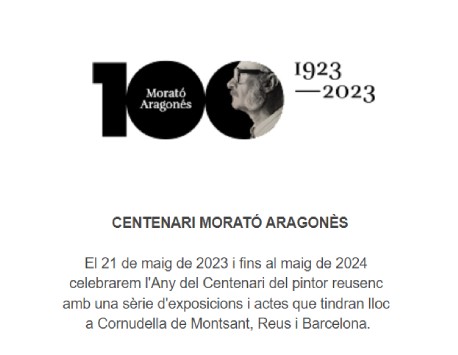 Exposició "Cornudella Anys 30: el despertar artístic de Morató Aragonès"