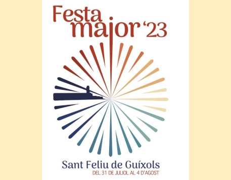 Cartell 2023. Font: web de l'Ajuntament de Sant Feliu de Guíxols