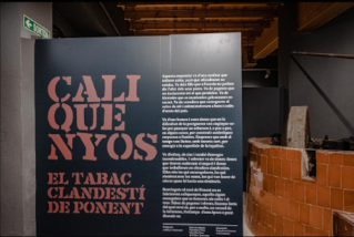 Exposició "Caliquenyos, el tabac clandestí de Ponent"