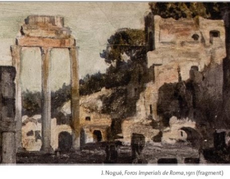 Exposició "Roma, el mapa de la memòria. Els diaris de J.Nogué Massó (1914-1917)"