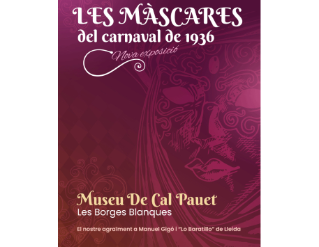 Exposició "Les màscares del Carnaval de 1936 "