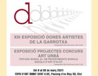 XIII Exposició "Dones artistes de la Garrotxa"