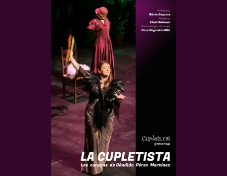 Núria Esquius presenta 'La cupletista, les cançons de Càndida Pérez Martínez'