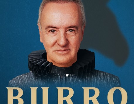 Fragment del cartell de l'espectacle 'Burro' (podeu veure'l ampliat a l'apartat "Enllaços")
