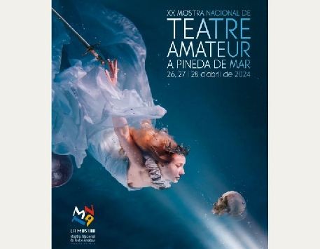 Cartell de la XX Mostra Nacional de Teatre Amateur