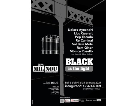 Exposició "Black is the linght"