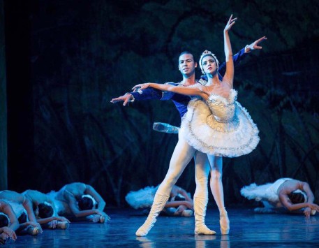 Espectacle 'El llac dels Cignes', del Ballet Clásico de Cuba