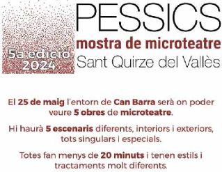 Pessics, la Mostra de microteatre de Sant Quirze