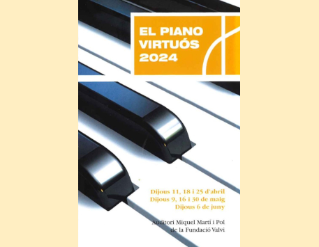 Cicle "El Piano Virtuós 2024"