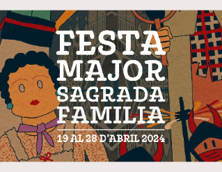 Festa Major al barri de la Sagrada Família de Barcelona