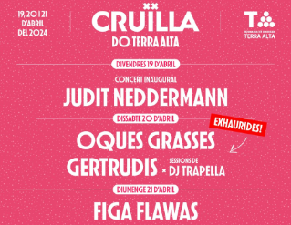 Festival Cruïlla DO Terra Alta