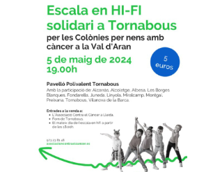 Espectacle d'Escala en HI-FI solidari a Tornabous