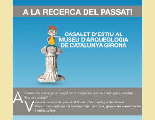 Inscripcions al Casalet d'estiu al Museu d'Arqueologia de Catalunya-Girona
