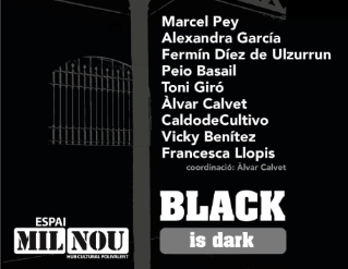 Exposició "Black is dark"