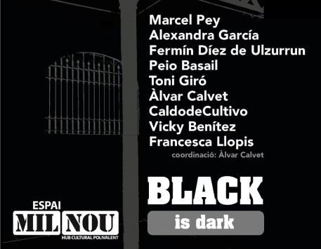 Exposició "Black is dark"