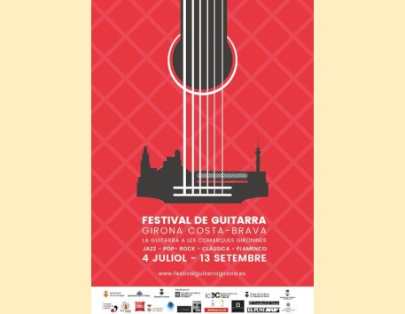 Cartell 2024. Font: web del Festival de Guitarra Girona-Costa Brava