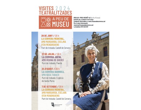 Visites teatralitzades "A peu de Museu" a Cervera