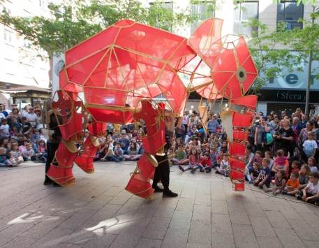 Espectacle 'Hathi', del Centre de Titelles de Lleida