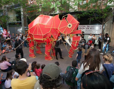 Espectacle 'Hathi', del Centre de Titelles de Lleida